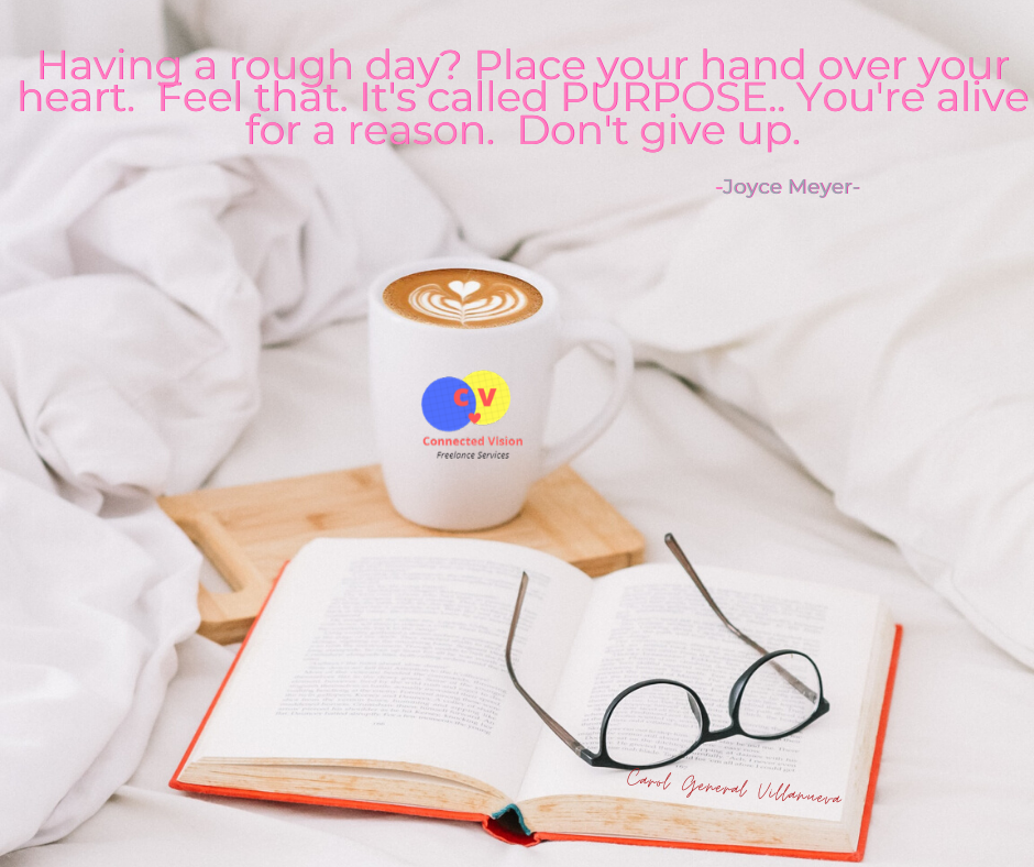 cvfreelanceserv's tweet photo. Feel your PURPOSE today.  No one else can feel and find that for you.😉

#virtualassistancepurpose #freelancingsuccess #purposefulwork https://t.co/i6PoNhM3U2