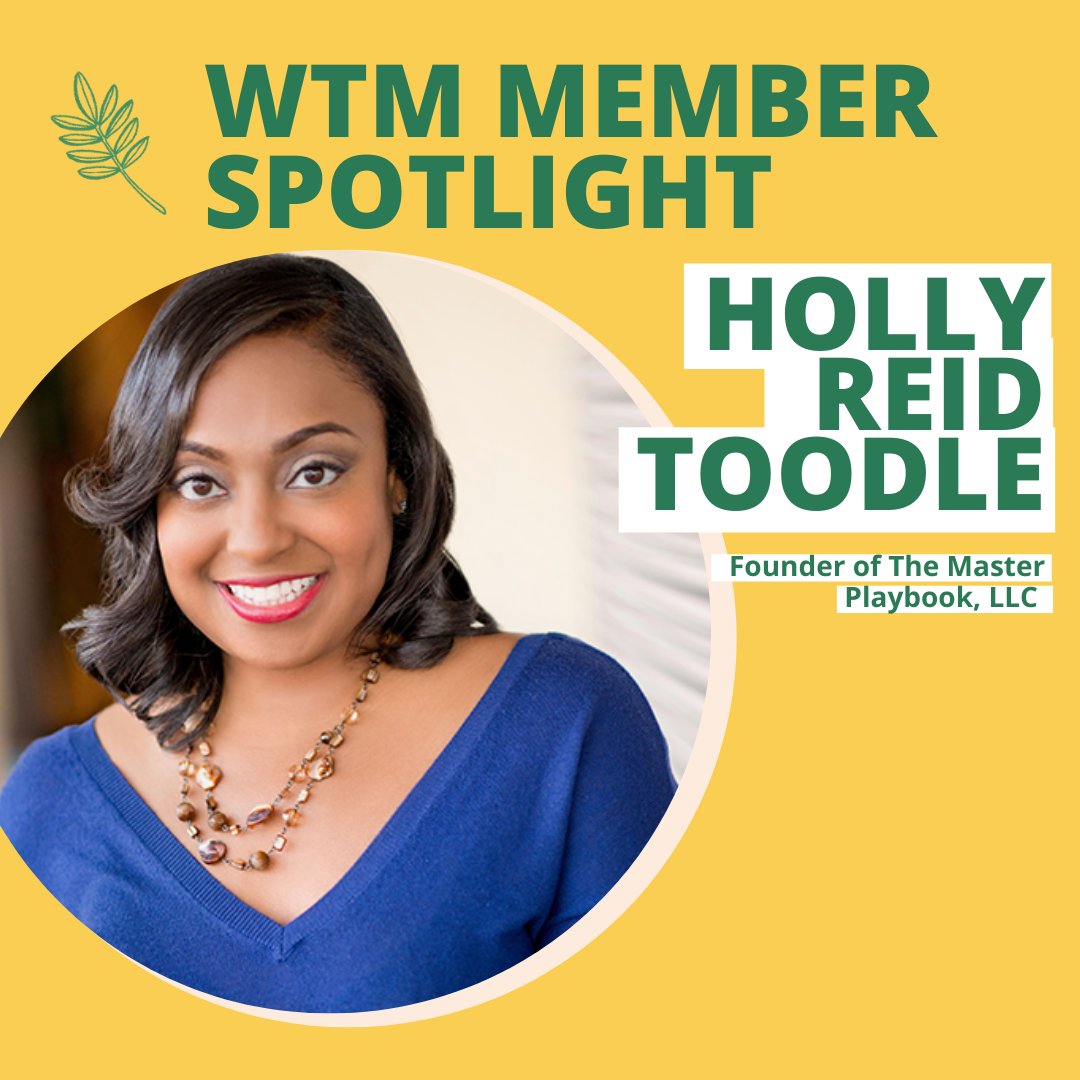 wetalkmoney_'s tweet photo. WTM Member Spotlight: Holly Reid Toodle, Founder of The @MasterPlaybook, LLC
Check Out Holly's Bio on the WTM website
https://t.co/xp7xItsrhi
#womxntalkmoney #femalefounders #femaleentrepreneur #financialprofessionalsofcolor #blackfinancialprofessionals https://t.co/RU0CuXYtte