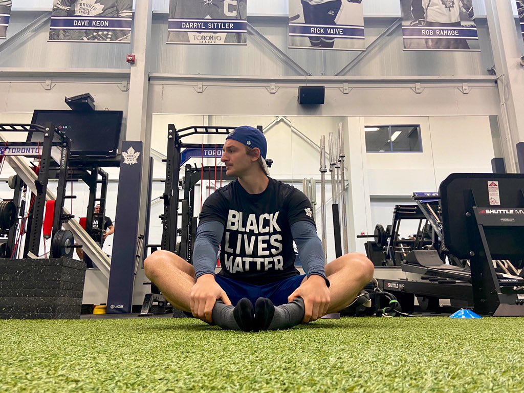 MapleLeafs's tweet photo. Dialled in
#LeafsForever https://t.co/t9tO6pnzrm