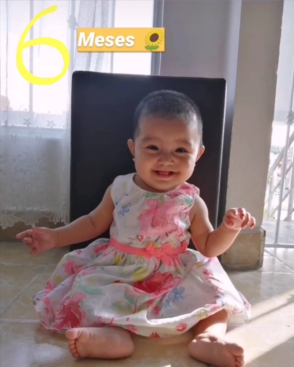 DeliRueda's tweet photo. Tan rápido ya 6 meses de mi pequeña... Grecia🌻💕 Gracias Dios! https://t.co/HsdA46LUQr