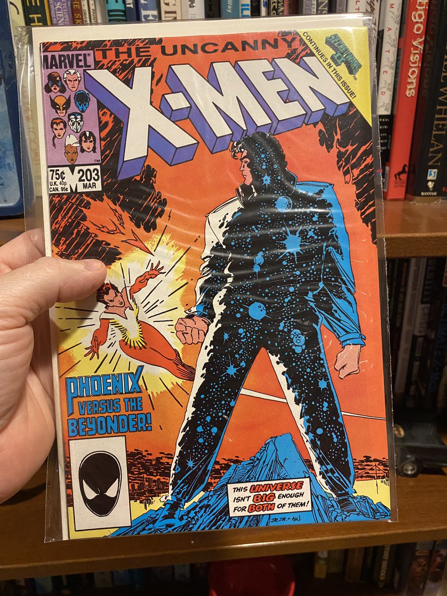 ScottJohnsonArt's tweet photo. This is most likely the #FirstXMen I bought off the rack, due to the Secret Wars 2 tie in. From there I bought every back issue going back to 150, and I would read the series monthly for about 100 issues, quitting shortly after 300. https://t.co/K2hbbk6zaY