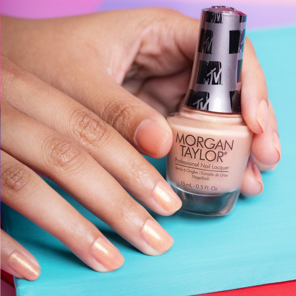 MTMorganTaylor's tweet photo. Our Super Fandom shade is great for anyone looking to add a little shimmer to their look! Available at https://t.co/IhPF2leTDL #MorganTaylor #MTVSwitchOnColor #SummerNails https://t.co/oPe1JzZ7br