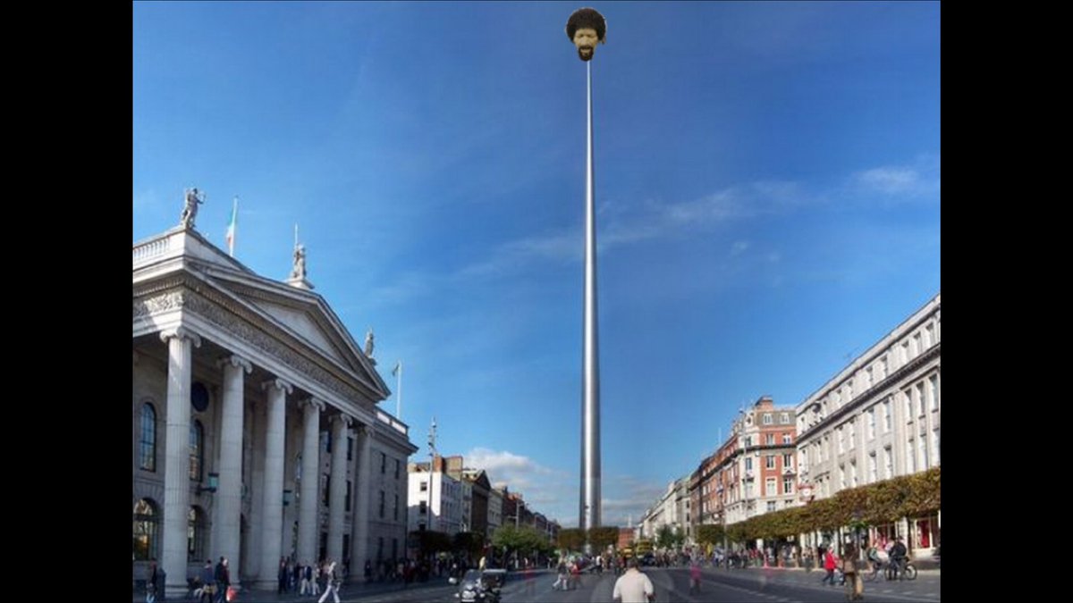 BigDirtyFry's tweet photo. Hi @DubCityCouncil I have a suggestion for protecting the Luke Kelly statue. https://t.co/TM3aYmBv07