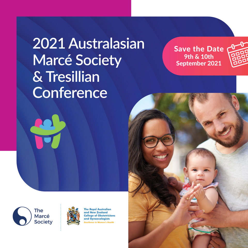 TresillianBaby's tweet photo. Save the date. We are proud to announce Conference to be held on the 9th &amp; 10th September, 2021 between Australasian Marcé Society and Tresillian Family Care Centres. For details https://t.co/HYNrr4n3qU #news #conference #nurses #childcare #mentalhealth https://t.co/ju1fUwmY9J