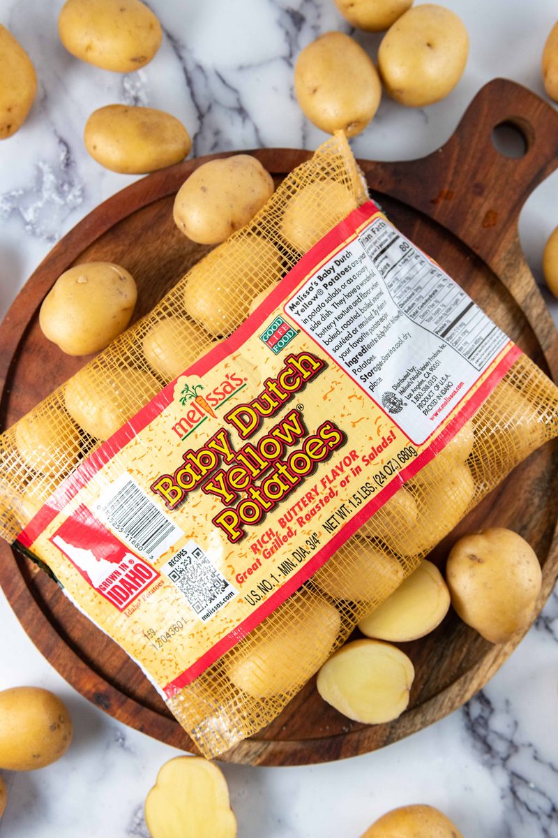 MelissasProduce's tweet photo. Baby & Peewee Dutch Yellow® Potatoes are now available at @dierbergs stores near you!
#DYPs are super easy to cook with and have a great shelf life! Get them while they're still stocked! https://t.co/OyU71uySLL