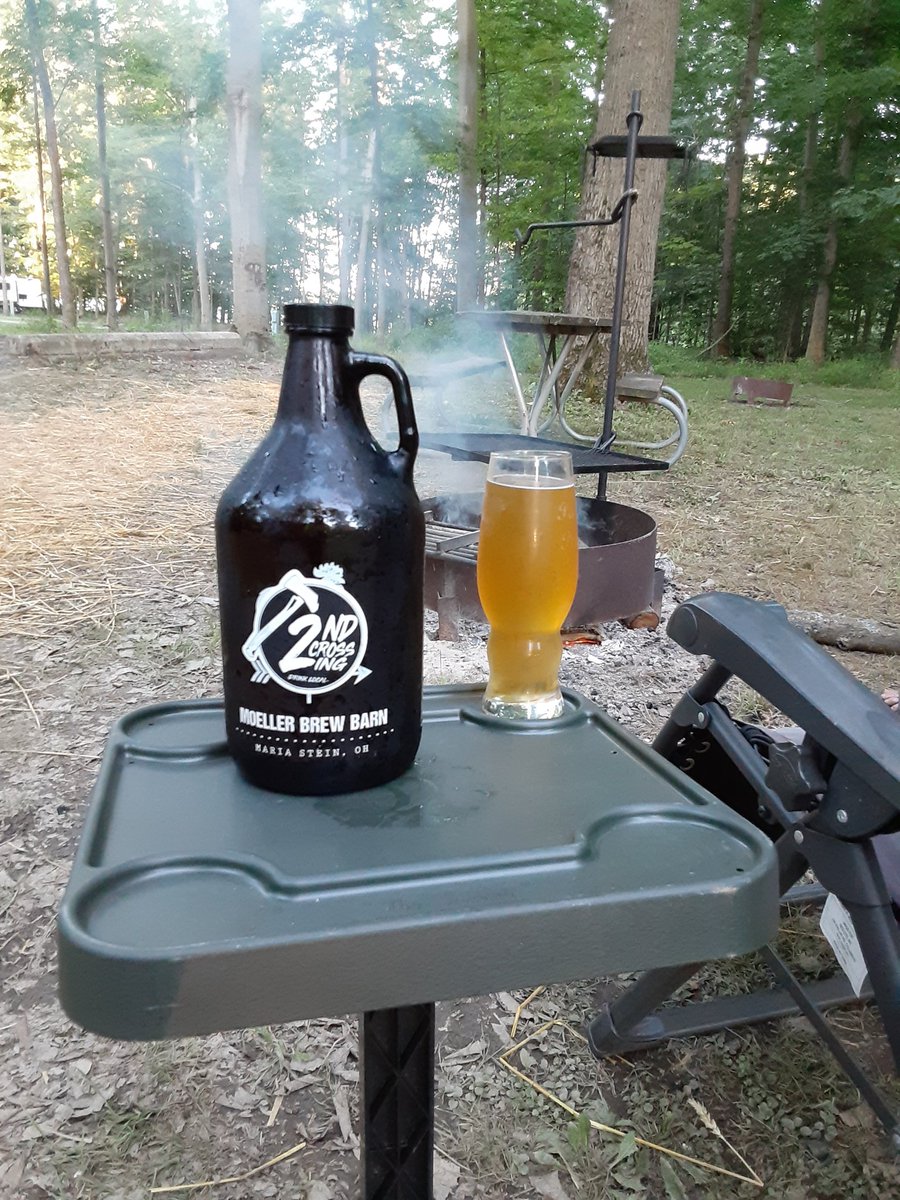 dougpond91's tweet photo. Roughing it softly!!! #campingwithcraftbeer #secondcrossing https://t.co/yu295HbiYu