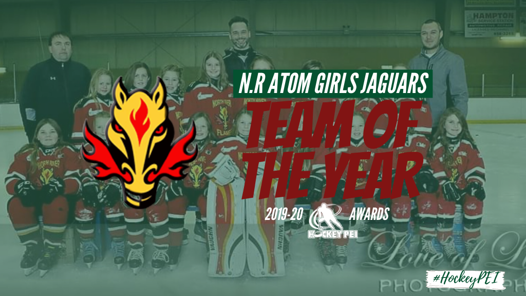 HockeyPEI's tweet photo. 🏆 HOCKEY PEI AWARDS:

It is with great pride that we present this year’s Team of the Year award to the North River “Atom” Girls Jaguars.

➡️https://t.co/j5C9xrd9U6

#HockeyPEI https://t.co/utsqGb0ZHb