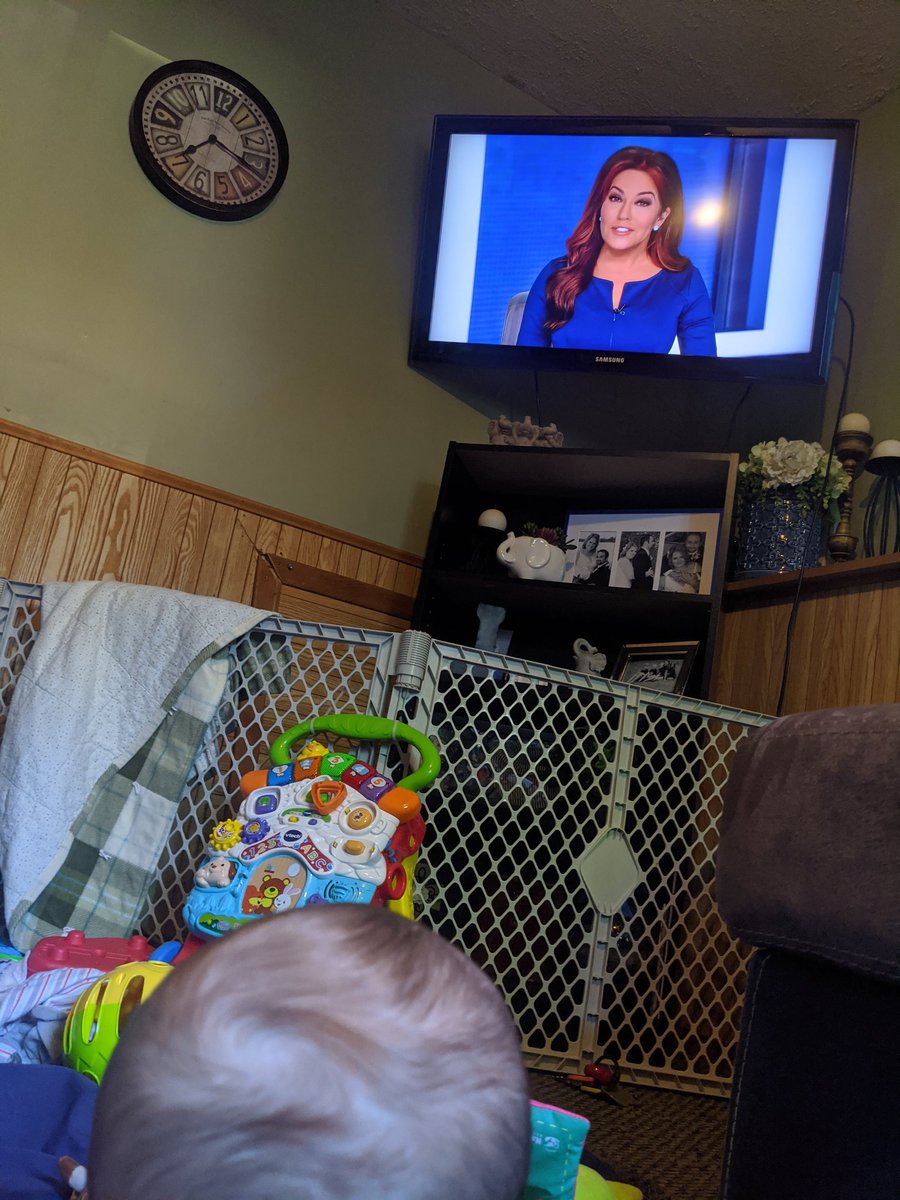 KristyJurey's tweet photo. @RobinMeade our 8 month old ❤️'s you! Whenever your commercial comes on he stops in his tracks and gets the biggest smile. https://t.co/8oqCYsus6B