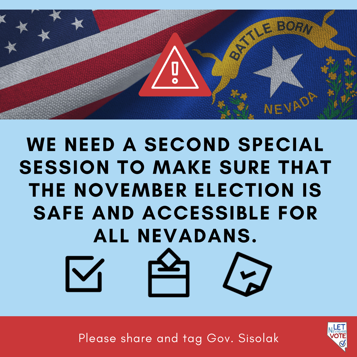 Let Nevadans Vote On Twitter Nevada Is Facing So Many Challenges Right Now There Are Real Policy Changes That Must Be Addressed During This Time Please Govsisolak Call For A 2nd Special