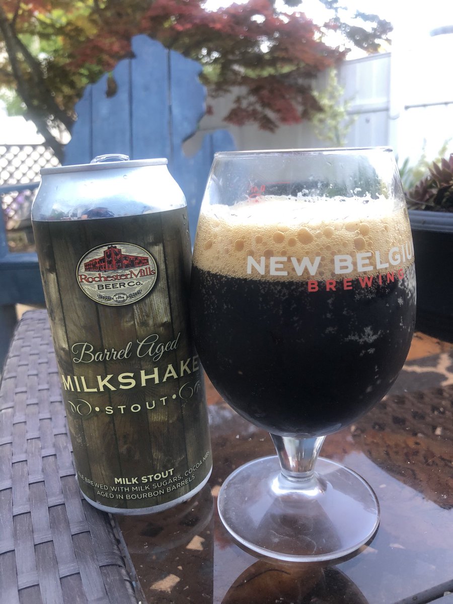 BlazinFrnk's tweet photo. Another great night to enjoy some Barrel-aged โฆโฆ@MillsBeerโฉ . Unfortunately, my stash of #12daysofmilkshake is almost depleted. โฆ@DirkDigglinatorโฉ - keeper of the Mills https://t.co/AxDmP0ZaCa