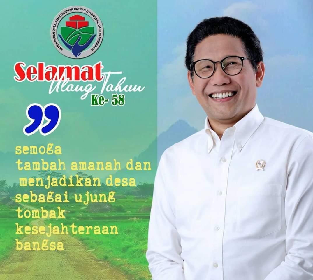 Masjuddin1's tweet photo. Selamat Ulang Tahun Gus Menteri Dr. (HC) Drs. A. Halim Iskandar, M.Pd. terima kasih atas dedikasi yang kuat membangun desa

#Harlah58GusHalim 
@jokowi 
@anwsanusi 
@taufikmadjid71 
@fachrilabalado 
@imansyukri 
@malik_haramain 
@Tauhid168999 
@azzameldzikrie 
@tppindonesia https://t.co/81od88ry9N