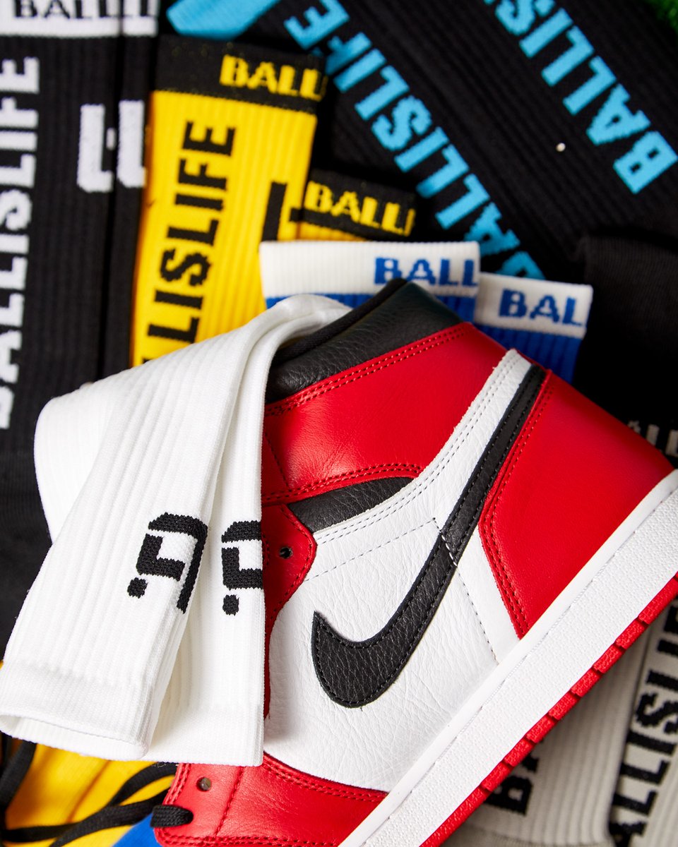 Ballislife's tweet photo. Push the #Ballislife Movement 🏁

Shop our socks: https://t.co/6blT7AfQfO https://t.co/9weR8z5EJq