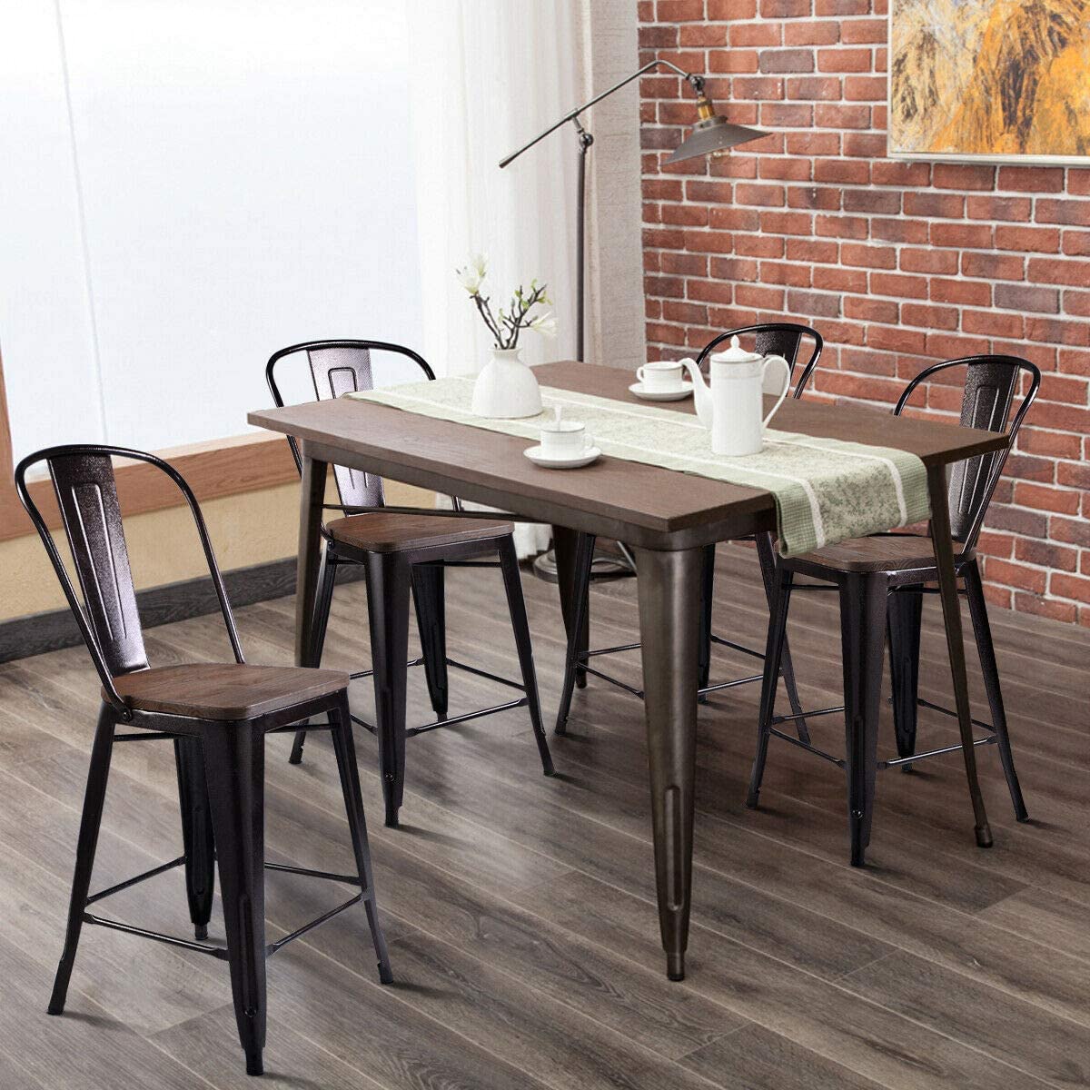 Goplusuper's tweet image. Bring durability and vintage style to your pub or kitchen. 😉
Shop here👉: amzn.to/2D83GwP
Price: $179.99
#Goplus #DiningStools #WoodSeat #WoodBackrest #Kitchen #DiningBarChairs #Industrial #MetalCounterHeightStool #Chair #Rustic #Copper #Shop #Deals #Onlineshopping
