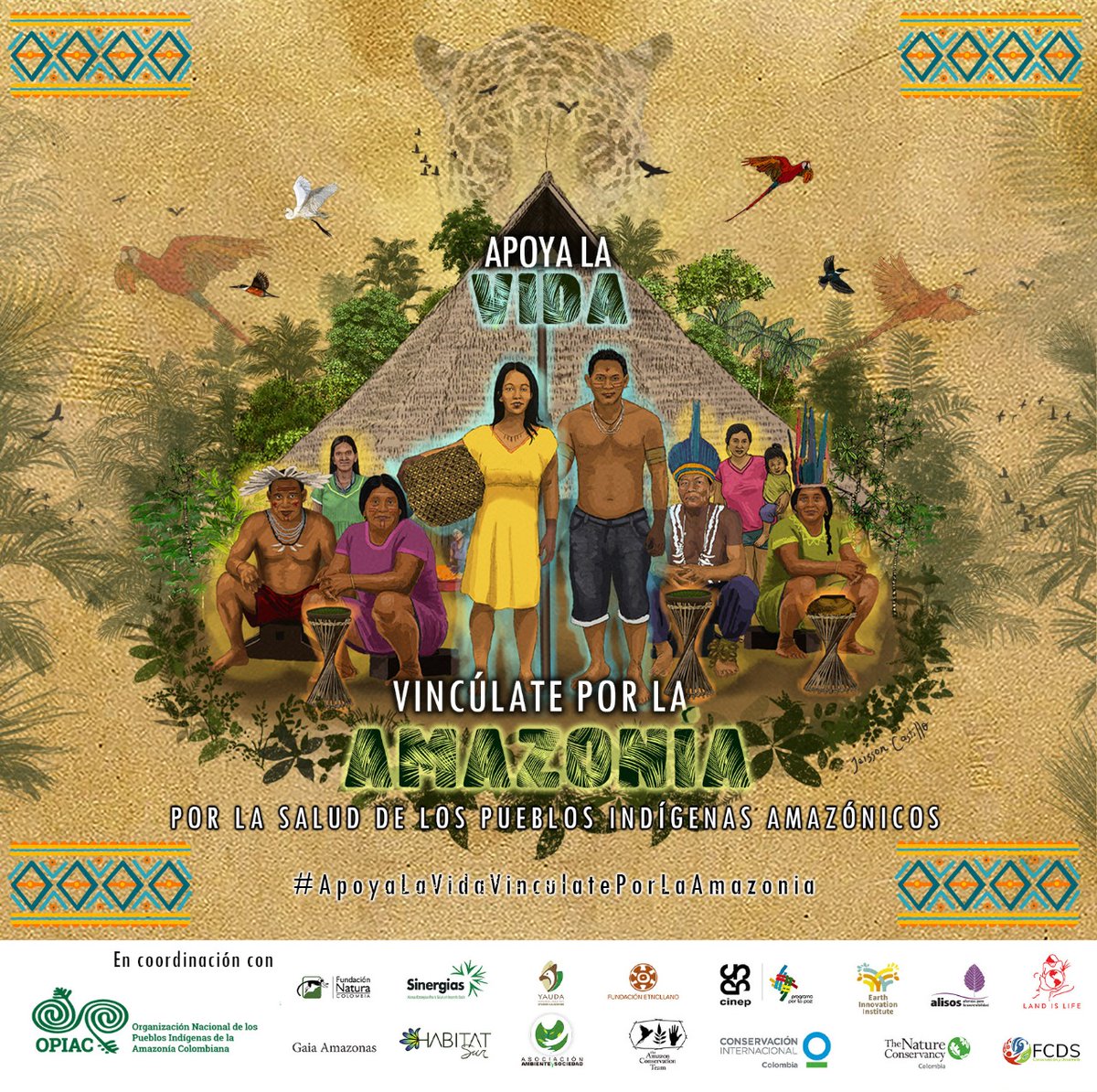 #ApoyaLaVidaVinculatePorLaAmazonia 
En esta campaña todos podemos contribuir, no importa el monto, ¡unamos esfuerzos! seguramente se notará la diferencia. No te quedes sin donar. 
Conoce más  aquí y participa 🖱 -> 
vaki.co/vaki/ApoyaLaVi…