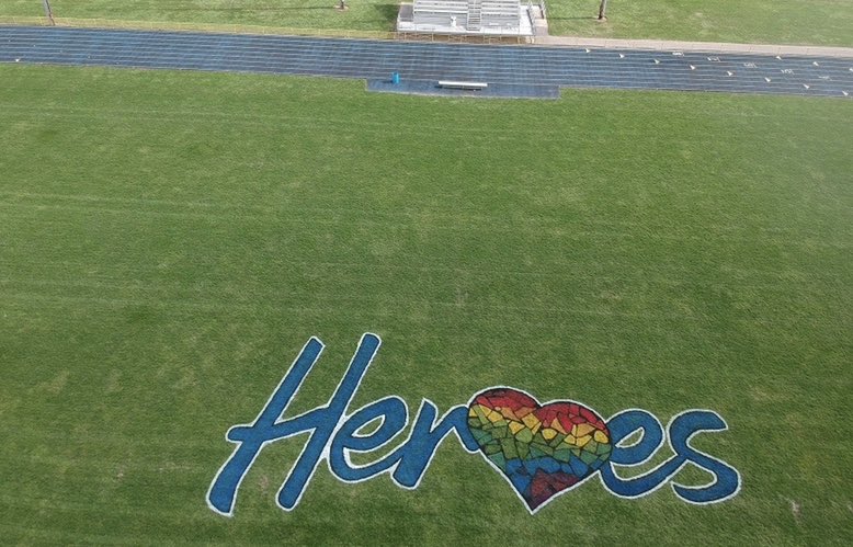 3000sqft HEROES project <a href="/SalineSchools/">SalineSchools</a>  2020