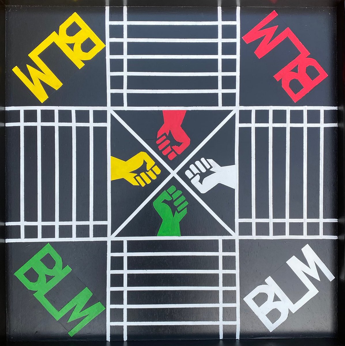 double6ixent's tweet photo. Here are some photos of our custom BLM board! https://t.co/Rpx2OMAq7P
