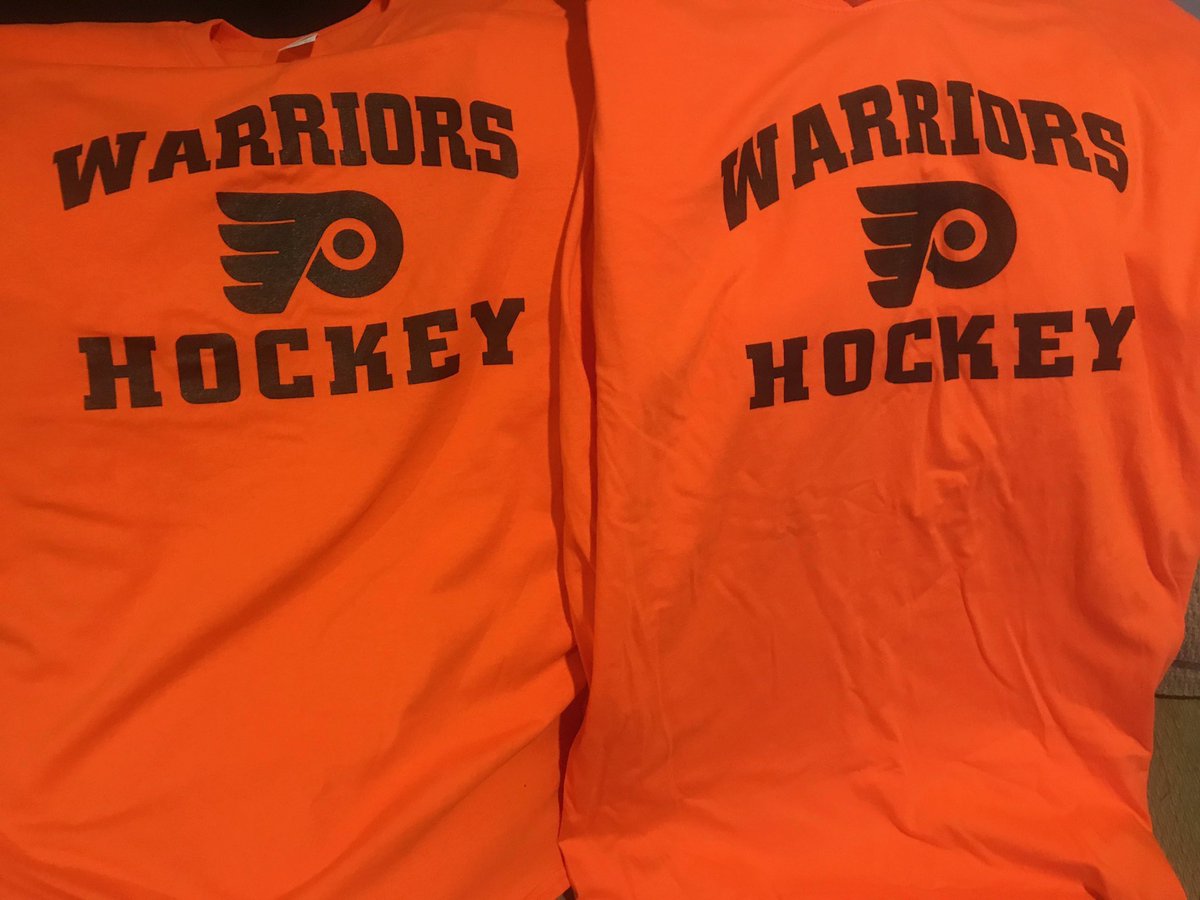 FlyersWarriors's tweet photo. **Contest Time** to celebrate the @NHLFlyers being back on the ice, we’ll be giving a shirt away to 2 lucky winners. To win, RT this post and make sure to like @FlyersWarrior. Winners will be selected when we hit 1700 followers! #FlyersWarriors https://t.co/gwaOVUudDk