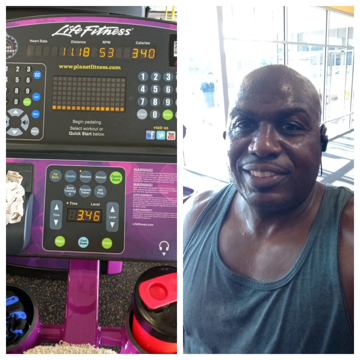 ALScott31673233's tweet photo. Got Mines 👍🏾 Hope You Got Yours 👍🏾#MondayMotivation #keepmoving #ExerciseIsMedicine #healthylifestyle #HealthyLiving #TempleBuilding #fitlife #lovinglife #PlanetFitness https://t.co/Hobgs7obk2
