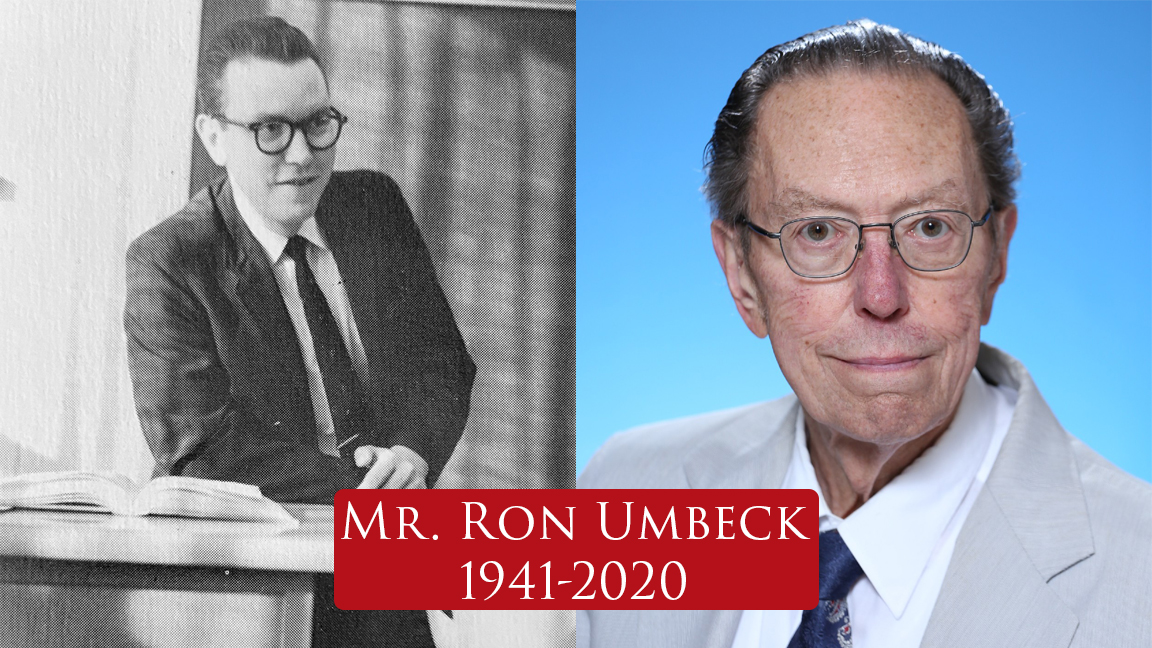 bishopiretonhs's tweet image. It is with sadness but also with great faith in our Lord that we share that Mr. Ron Umbeck, a beloved faculty member at Bishop Ireton for more than 50 years, passed away earlier this evening.