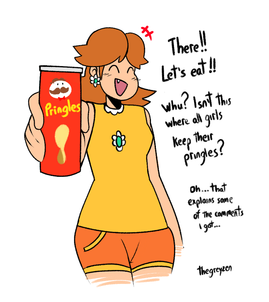 Wanna share some Pringles with Daisy? :3 