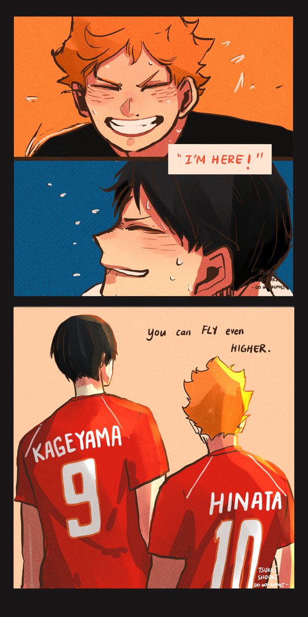head empty, just kagehina i'm not ready to say goodbye to ? ;___;

(crappy video where i tried adding their voices to it down below lmaooo, it's crap but i love my ship sooo...) 