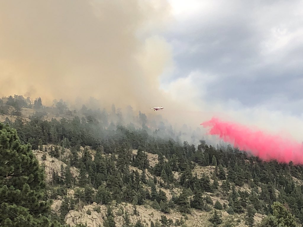 We have more than 100 personnel fighting the #elephantbuttefire from numerous agencies, including <a href="/CSP_News/">Colorado State Patrol</a>, <a href="/JeffcoOpenSpace/">Jeffco Parks & Open Space</a> Denver Mtn parks; <a href="/efr_co/">Evergreen Fire/Rescue</a> <a href="/ElkCreekFire/">Elk Creek Fire</a> , <a href="/plattecanyonfd/">Platte Canyon Fire</a> , <a href="/PSICC_NF/">USFS_Pike&San Isabel</a> division of fire prevention &amp; control (state), Blackhawk fire &amp; JeffCo Type 3 IMT