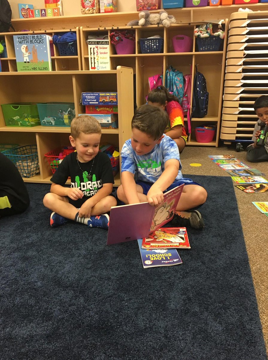 colorado_stem's tweet photo. Monday Memories!  As a K-8, we have so many opportunities to connect younger students with older students for added support.  We love our reading buddies and mentor programs! https://t.co/KF4vYWQJYM