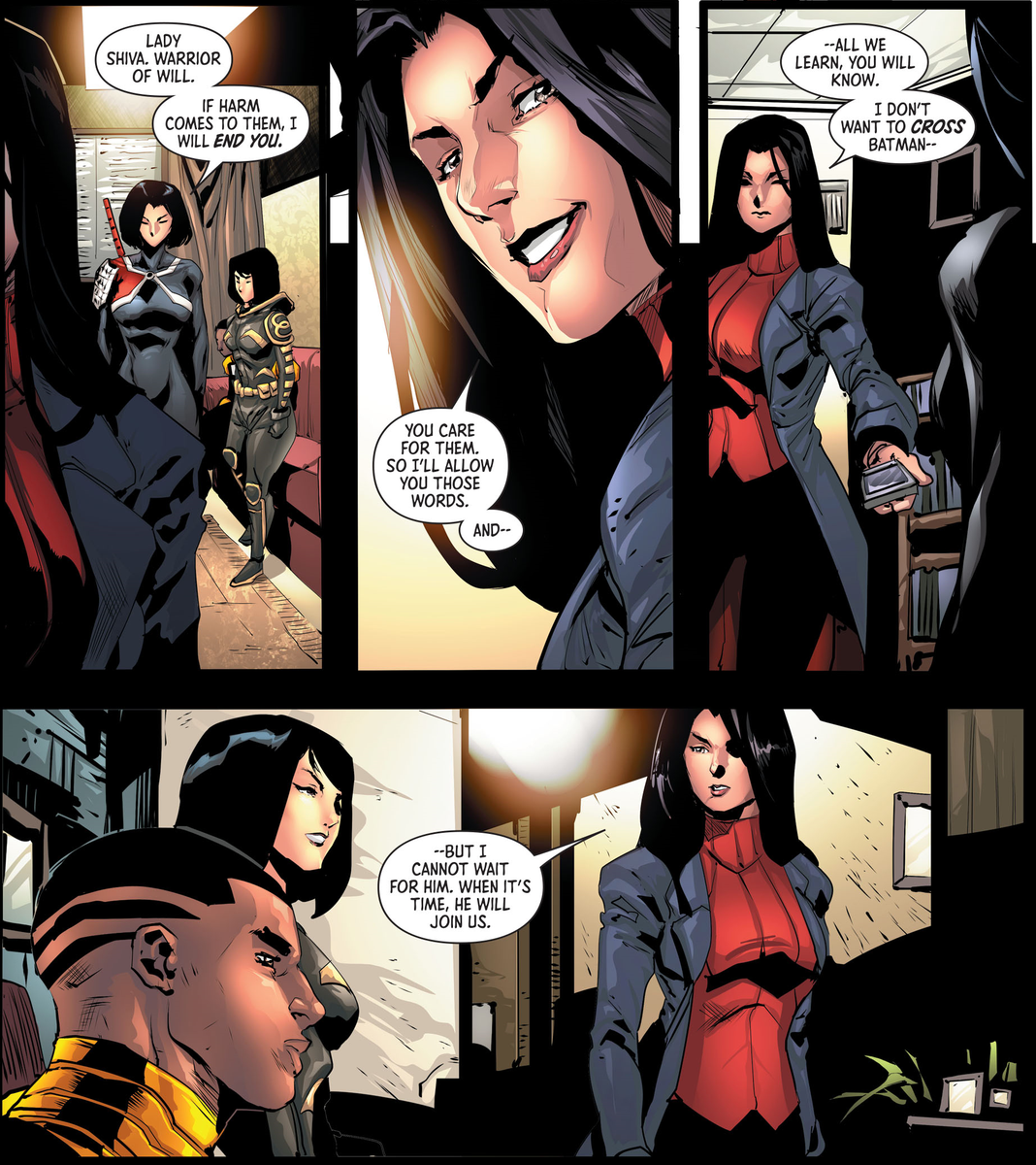 Let's Talk Lady Shiva on Twitter "... admittedly IS a big part of