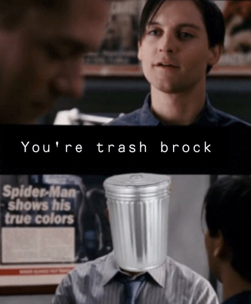 You're trash, Brock : r/DrSquatch