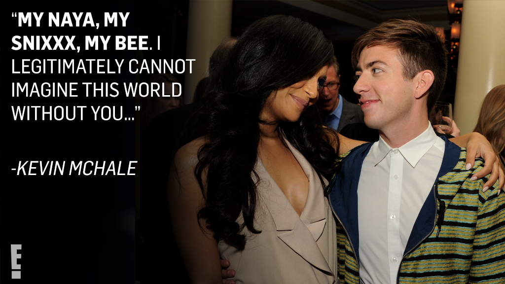 enews's tweet photo. From on-screen classmates to lifelong friends. Kevin &amp; Naya. ❤️ https://t.co/FVSlYRKiLu