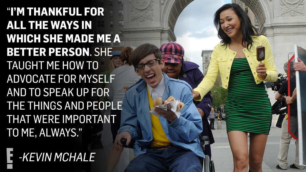 enews's tweet photo. From on-screen classmates to lifelong friends. Kevin &amp; Naya. ❤️ https://t.co/FVSlYRKiLu
