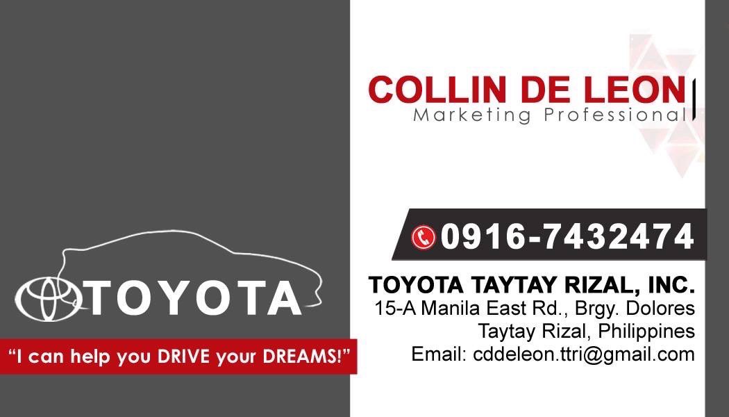 cols06's tweet photo. Happy Day Everyone!

If you’re looking for Toyota Brand Cars, feel free to message me. 

Thank you! https://t.co/oXZckXY5oj