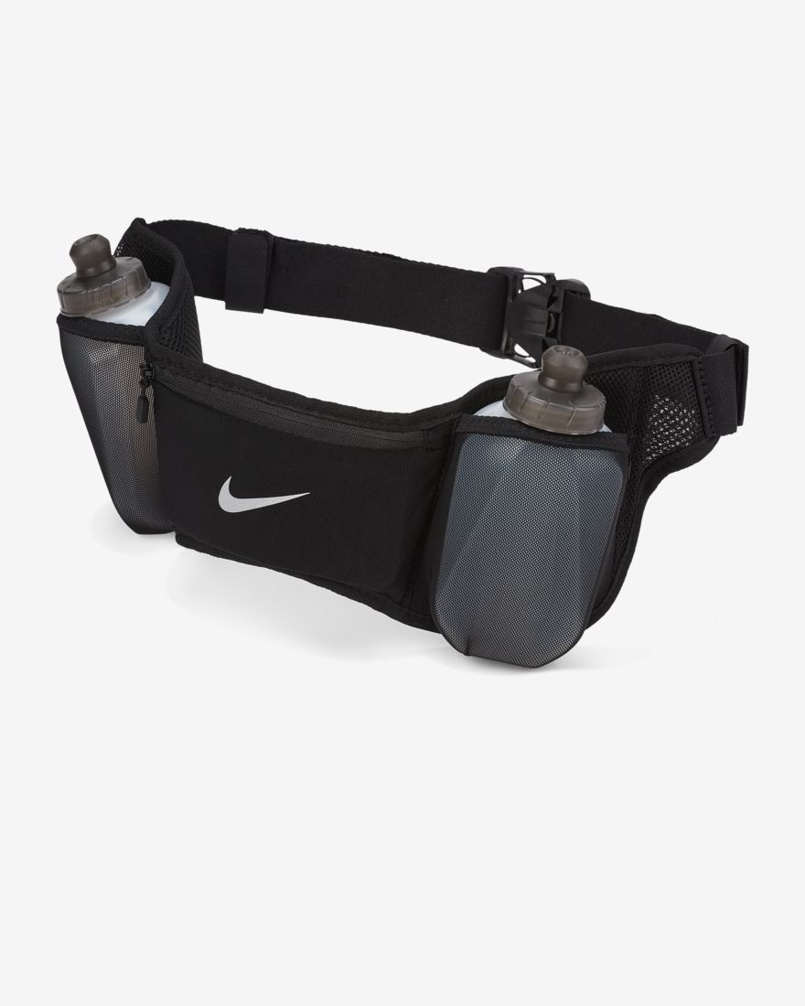 nike double pocket flask belt