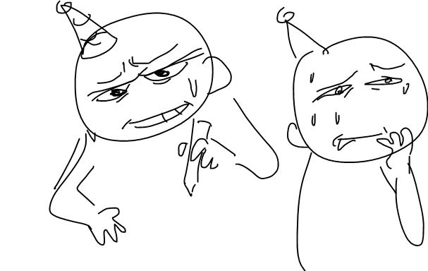 got a commission to draw in a style im..not that well versed in at al so hoping the person doesnt see through it