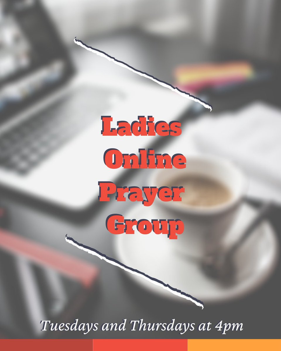 elimtabernacle's tweet photo. Grab a cup of tea and join us tomorrow afternoon for our ladies prayer group! https://t.co/TBHWJ2XIMm