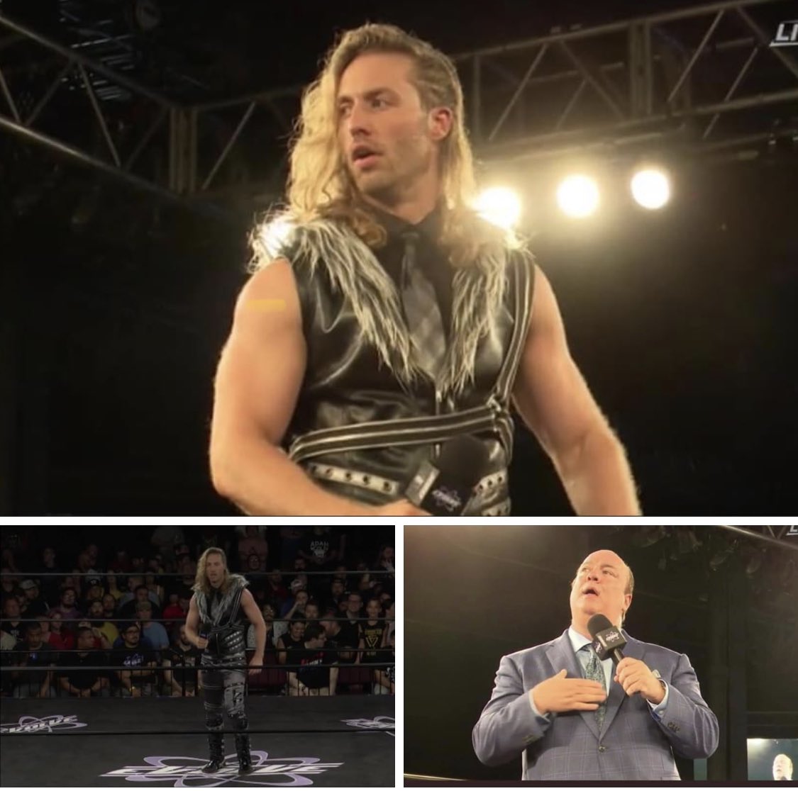 thebryanidol's tweet photo. One year ago today at #Evolve131 on @WWE network, I was in the segment that brought @HeymanHustle back to the ECW ARENA for the first time since ECW ended. https://t.co/CcgndPex7d