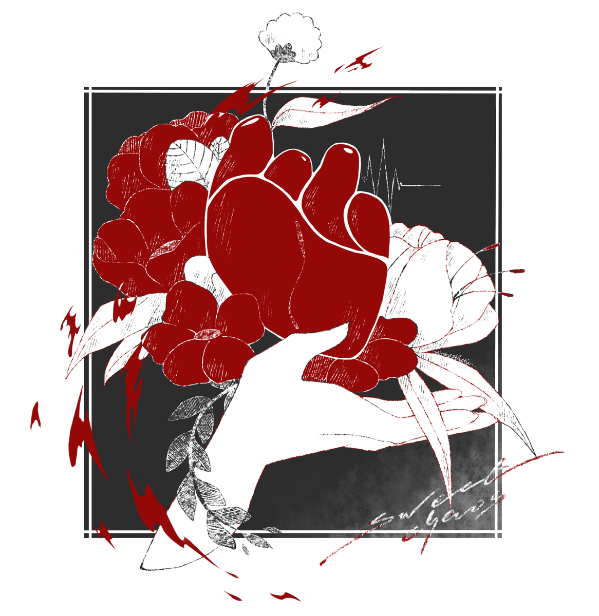 minimicromin's tweet photo. i'm min, an art hobbyist who frankly doesn't draw much anymore 💀💦💦 anyway, here are some of my (very few😭) finished pieces ! #AbsolutelyNobodyArtistClub https://t.co/xtqn3INYQ4