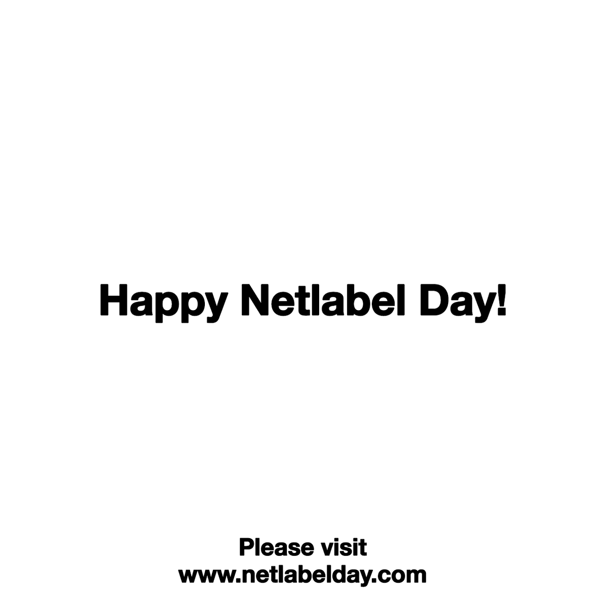 netlabel_day's tweet photo. Happy #NetlabelDay2020, everyone!

Visit https://t.co/rYvVzgZMh1 and download A LOT of new music for free! https://t.co/yqFFGzRrMt