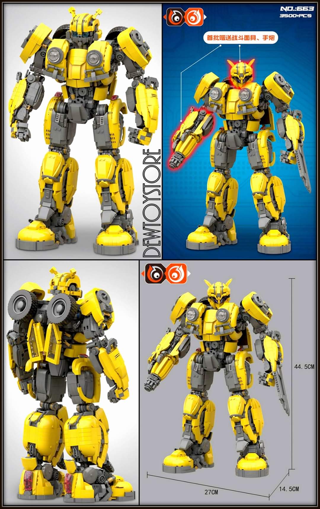 Lepin bumblebee sale
