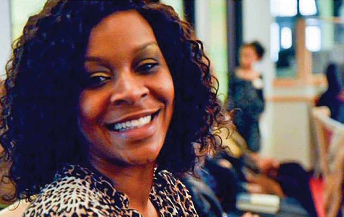 common's tweet image. #SayHerName: On this day five years ago, our beloved sister Sandra Bland died in police custody three days after she was stopped, arrested and jailed for a broken tail light