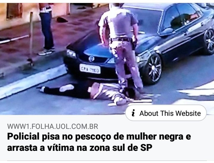 Tw // Police brutality ; graphic image ; Idk what else to tw thishey, you guys obviously know george floyd by now, this here happened in sao paulo brazil, looks familiar? Same thing, different place and thank the gods shes still alive"the more I moved the harder he pressed"