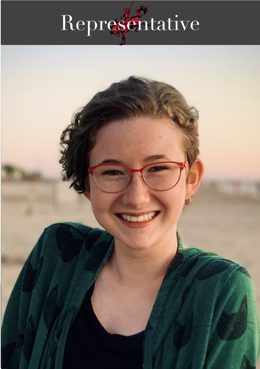 JEFFplayers's tweet photo. Meet Representative Ruby Kollman!

“I want JP to be a place where everyone feels comfortable and supported. That’s so important for theatre and acting, and truly for any successful group of people. I want everyone who participates in shows, or even just comes to meetings...” https://t.co/xRkLmfU8JY