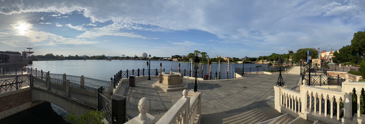 WDWIntel's tweet image. Hello old friend #Epcot #DisneyWorld beautiful day with no lines and #SocialDistancing