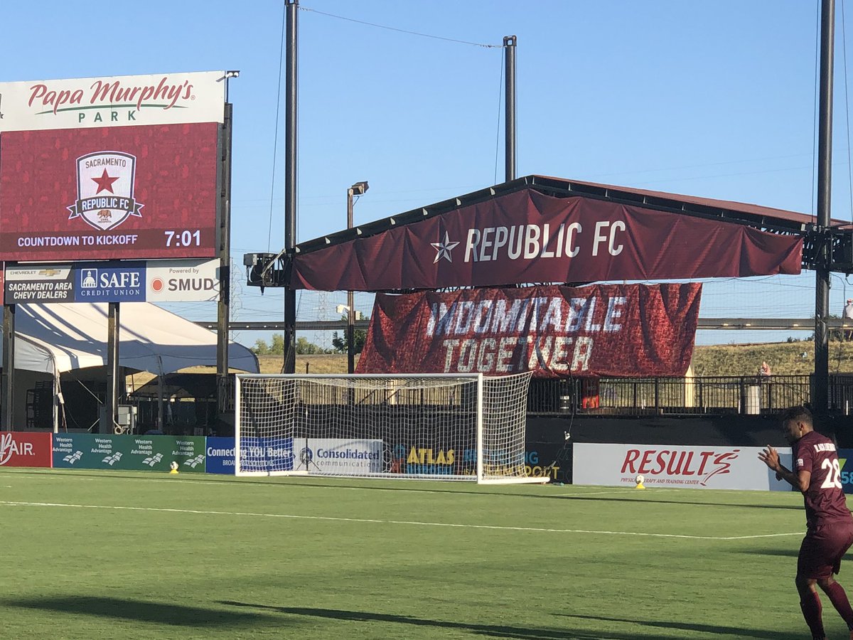 bgumpert's tweet photo. #IndomitableTogether tifo built from thousands of individual pictures submitted by all our @SacRepublicFC fans.

Nothing truer. 

#Vamos
#Indomitable https://t.co/lSlDrxW2z6
