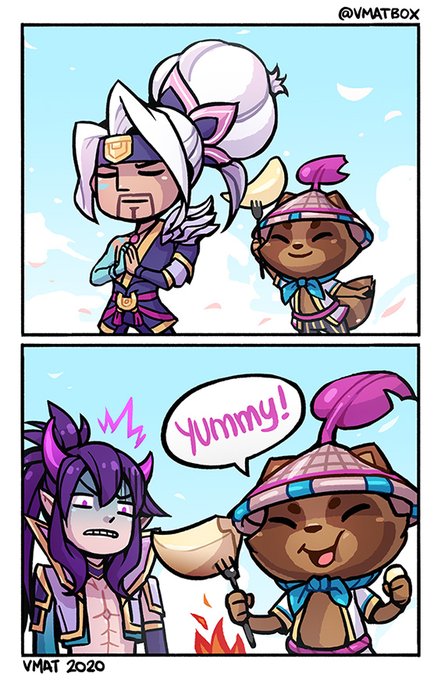 Garlic is so yummy!! #ArtofLegends 