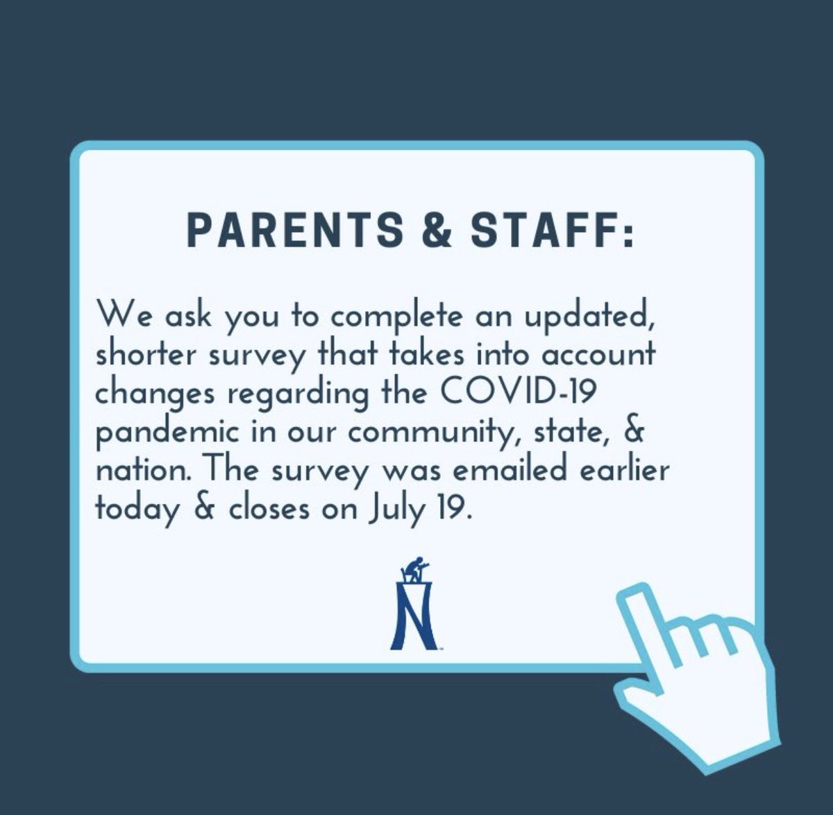 Galm family, your input matters! Thank you to everyone who has completed the survey. If you haven’t had a chance to do so yet, there is still time 😊