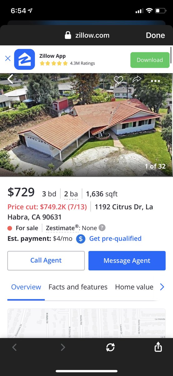 Can I get a price match <a href="/zillow/">Zillow</a> because...I called and this was no longer the price. 

I want to be a homeowner too, ya feel me? 😤😬