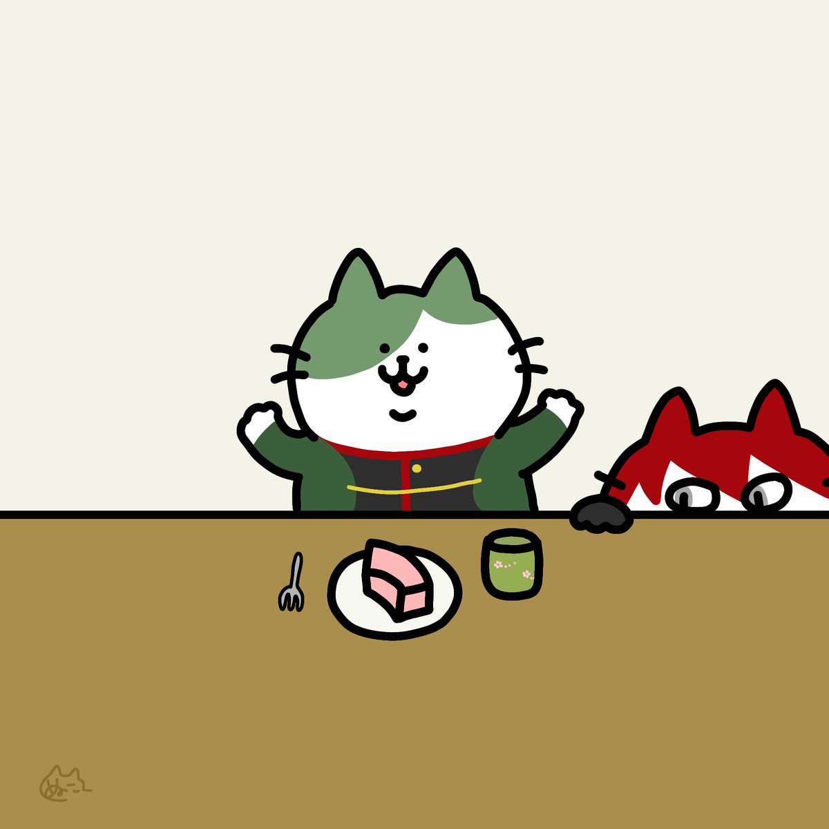 猫鶯丸とびきりの笑顔(?)

#これを見た人はとびきりの笑顔の画像を貼れ 
