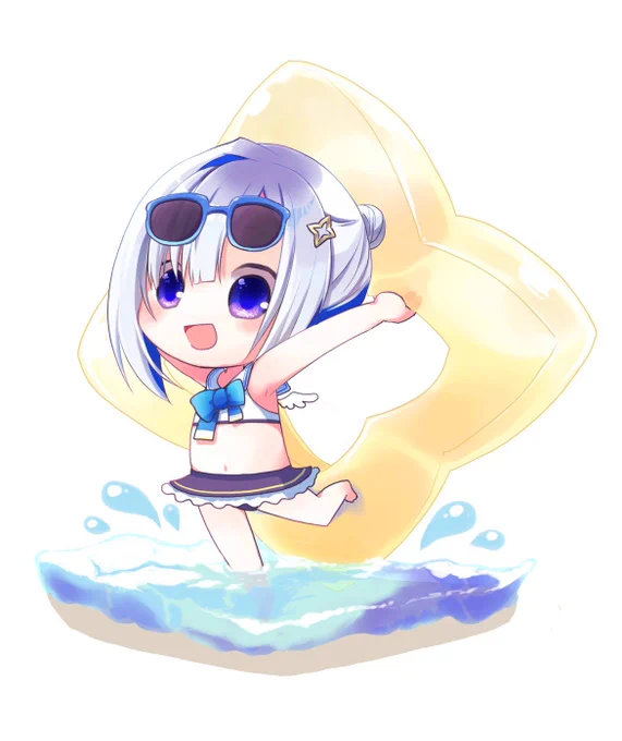 水着の季節ですね。

#かなたーと 