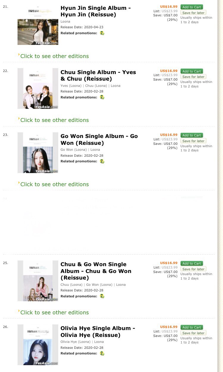 LOONA On This Day on Twitter " LOONA SOLO ALBUM GIVEAWAY ⤷ one winner